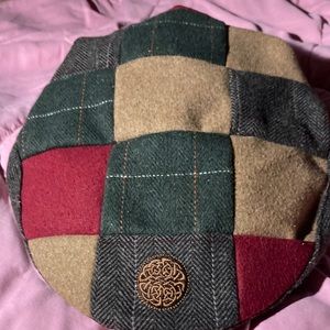 Book of Kells Irish style cap with snap and celtic design
